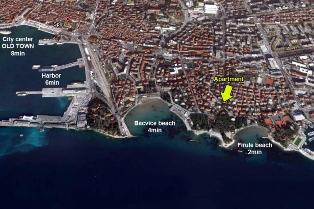 Joy4You Apt Near Beach And Center Split Bagian luar foto